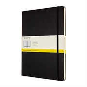Bilježnica Moleskine A4 tvrde korice, crna - karo