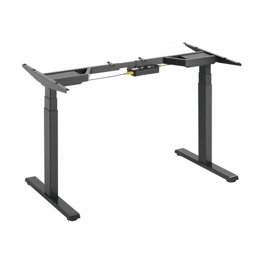 Električno podesivo podnožje Icybox Sit&Stand, crni, okvir