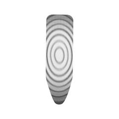 Navlaka za dasku za glačanje Brabantia B, 124 x 38 cm, 2 mm, sivi krugovi