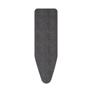 Navlaka za dasku za glačanje Brabantia B, 124 x 38 cm, 8 mm, crna