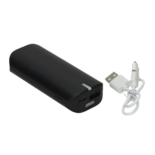Prijenosna baterija (powerbank) Skill, 4.000 mAh, crna