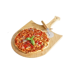 Drvena lopatica za pizzu s rezačem, VonShef
