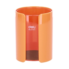 Čaša za olovke Deli Dual Color, narančasta