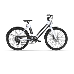 Električni bicikl Bird Bike V Frame, gradski, bijeli