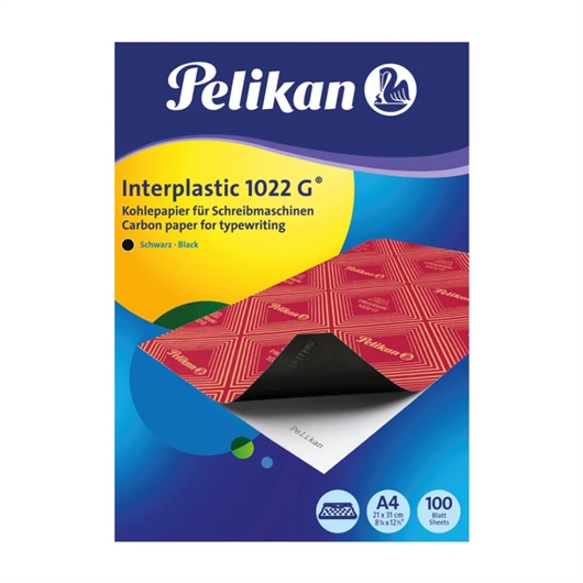 Kopirni papir A4 Pelikan Interplastic 1022G, crni