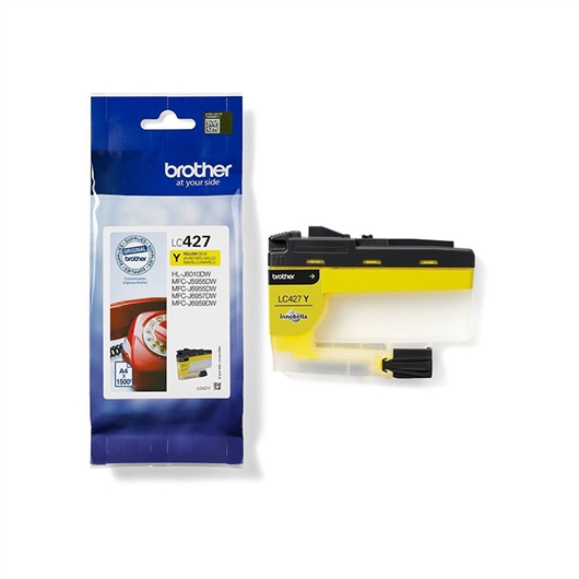 Tinta Brother LC427Y (žuta), original