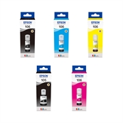 Komplet tinta za Epson 106 (BK/PBK/C/M/Y), original