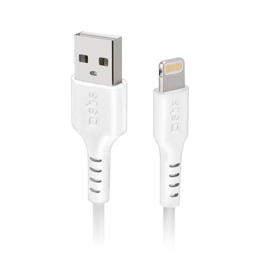 Kabal za punjenje SBS, USB-A na Apple Lightning, 1 m, bijeli