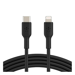 Kabal za punjenje  Belkin, USB-C na Apple Lightning, 1 m, crni