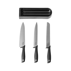 Set kuhinjskih noževa Brabantia sa nastavkom, 3 komada