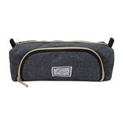 Ovalna pernica Pocket Dark Grey