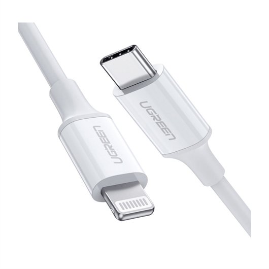 Kabal za punjenje Ugreen, USB-C na Apple Lightning Mfi, 1.5 m, bijeli