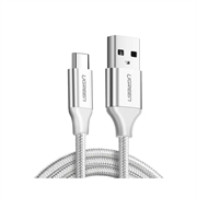 Kabal za punjenje Ugreen, USB-A na USB-C, 1.5 m, bijeli