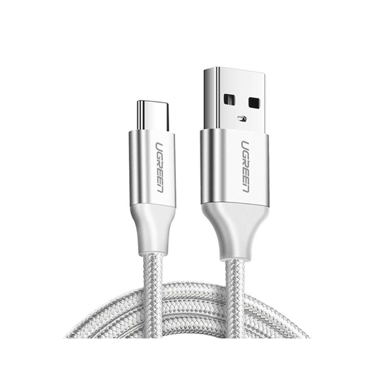 Kabal za punjenje Ugreen, USB-A na USB-C, 1.5 m, bijeli