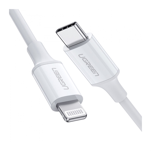 Kabal za punjenje Ugreen, USB-C na Apple Lightning, 1 m, srebrni