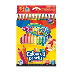 Bojice Colorino Jumbo, trokutaste, 12 komada