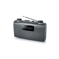 Radio Tranzistor Muse M-058 R, sivi