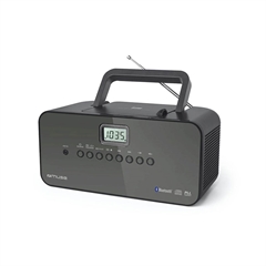 Prijenosni radio s CD playerom Muse M-22 BT, crni