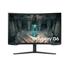 Monitor Samsung Odyssey G6 S32BG650EU (QHD), 240Hz, 32", zakrivljen, gaming