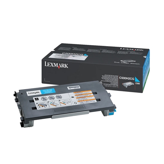 Toner Lexmark C500H2CG (plava), original