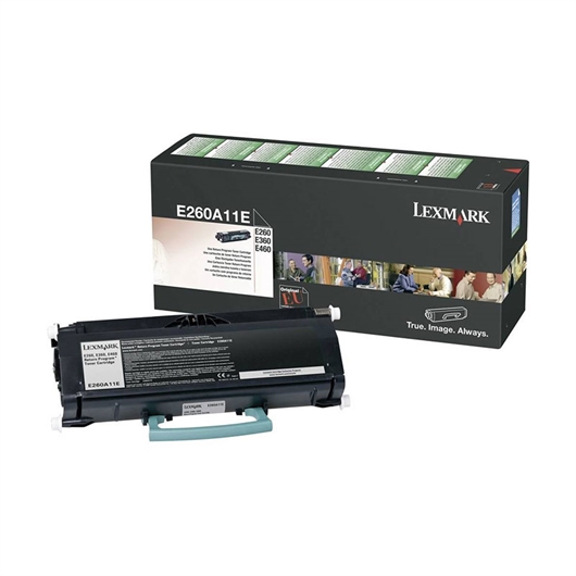 Toner Lexmark E260A11E (crna), original