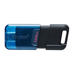 USB Kingston DT80M, 128 GB, plavo crni