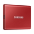 Vanjski prijenosni disk Samsung T7 SSD, 1 TB, crveni