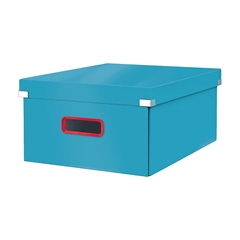 Kutija za pohranjivanje Leitz Cosy s poklopcem, 369 x 200 x 482 mm, plava