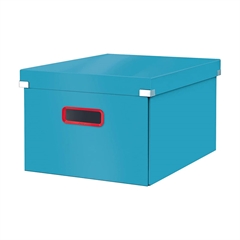 Kutija za pohranjivanje Leitz Cosy s poklopcem, 281 x 200 x 370 mm, plava