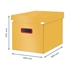 Kutija za pohranjivanje Leitz Cosy s poklopcem, 320 x 310 x 360 mm, žuta