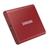 Vanjski prijenosni disk Samsung T7 SSD, 500 GB, crveni