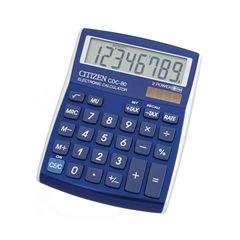 Kalkulator Citizen CDC-80BLWB, plavi