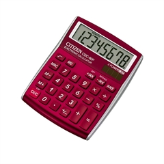 Kalkulator Citizen CDC-80RDWB, crveni