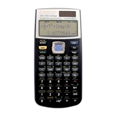 Tehnički kalkulator Citizen SR270XCFS, crno srebrni