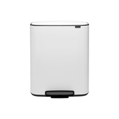 Kanta za smeće Brabantia Bo Pedal Bin, 2 x 30 L, bijela