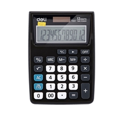 Kalkulator Deli 1122, sivi