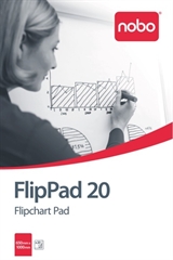 Papirni blok za ploču Nobo, 65 x 100 cm, 20 listova