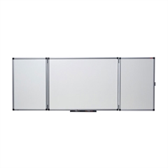 Preklopna magnetna ploča Nobo, 90 x 120 cm, bijela