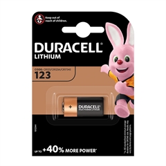 Baterija Duracell Lithium CR123, 1 komad
