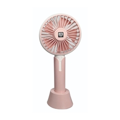 Ručni ventilator She Aroma, 10 cm, roza