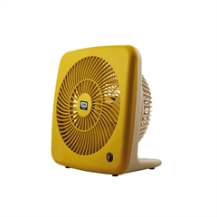 Ventilator She 2v1, 18 cm, žuti