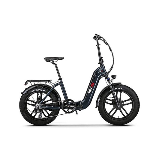 Električni bicikl RKS RV-10 Fatbike, antracit siva