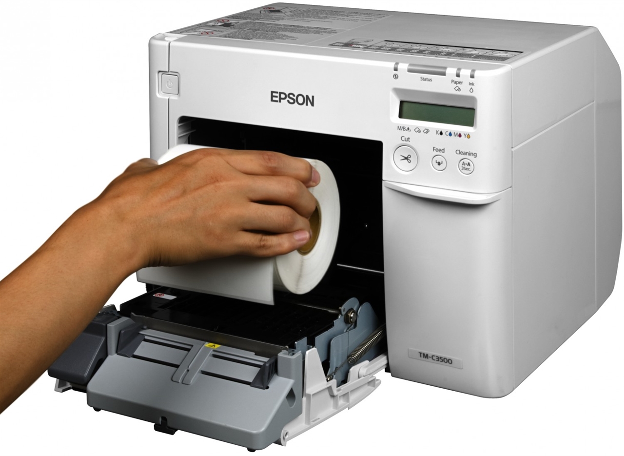 Pisa naljepnica Epson TM C3500 PRINTINK.hr tinte i toneri
