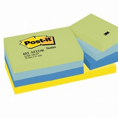 Samoljepljivi listići u bloku 3M 653 Delighted-Mt, 38 x 51 mm, u boji