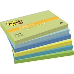 Samoljepljivi listići u bloku 3M 655 Delighted-Mt, 76 x 127 mm, u boji