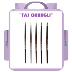 "Taj okrugli" set kistova