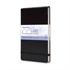 Bilježnica Moleskine Watercolor LG s mekanim koricama, crna – bez crta