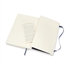 Bilježnica Moleskine LG s mekanim koricama, safirno plava – crte
