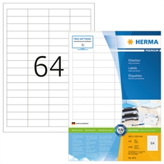 Samoljepljive naljepnice Superprint Herma 4271, (48,3 x 16,9 mm), 100/1 (3667)