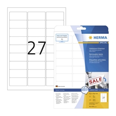 Samoljepljive naljepnice Superprint Herma 4347, (63,5 x 29,6 mm), 25/1